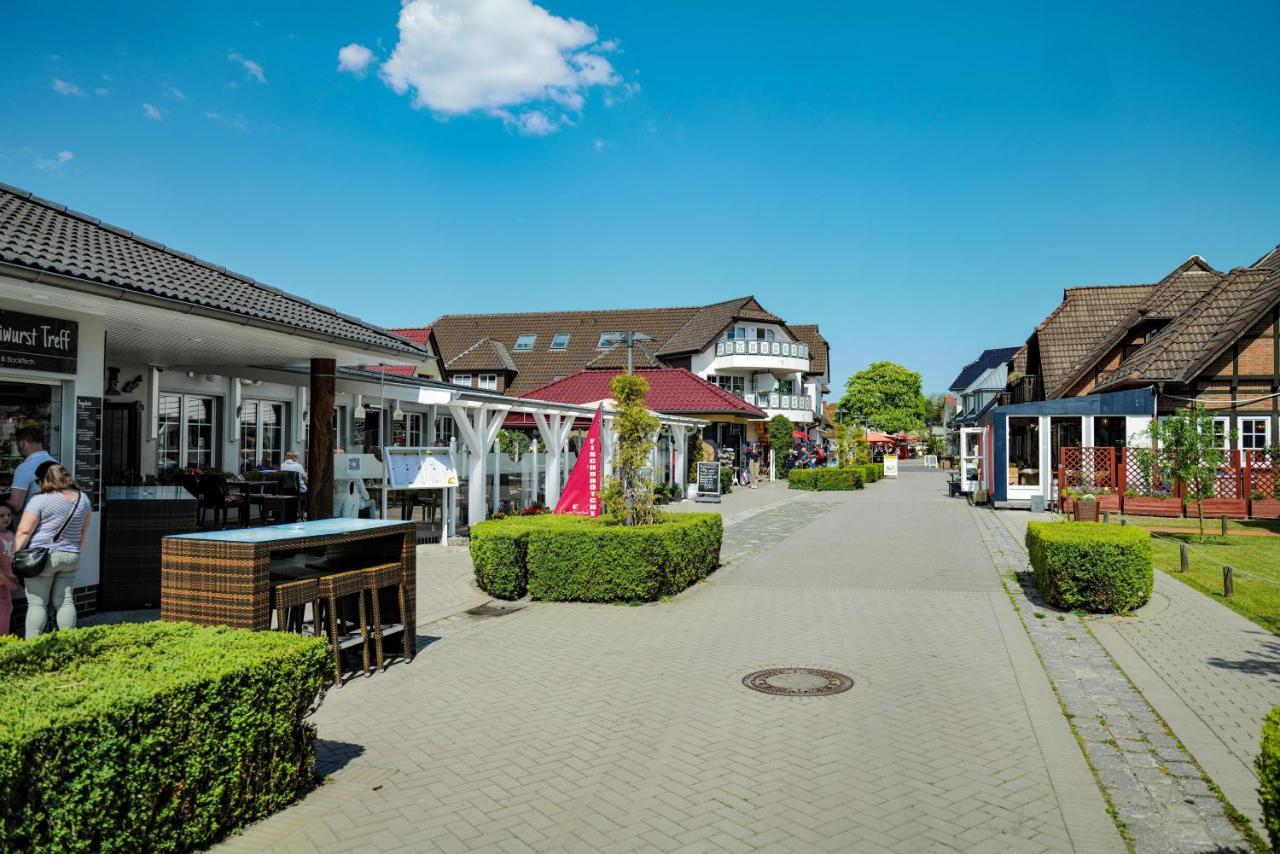 Ferienwohnungen Meerfarbig Zingst - Haustierfrei -Terrasse Mit Strandkorb Oder Balkon - E-Ladesaeule - Parkplatz - Wlan - Fahrradschuppen - Waschtrockner - Ruhig Und Zentral - Nichtraucher المظهر الخارجي الصورة